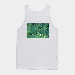 Hosta 'Dinky Donna' oil painting effect. Tank Top